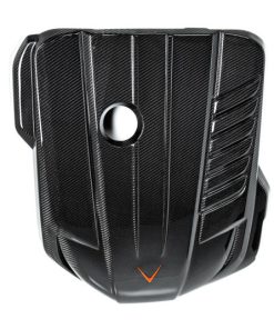 Alternative view of Eventuri Toyota A90 Supra Black Carbon Engine Cover