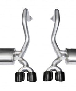 Corsa 97-04 Chevrolet Corvette C5 Z06 5.7L V8 Black Xtreme Axle-Back Exhaust