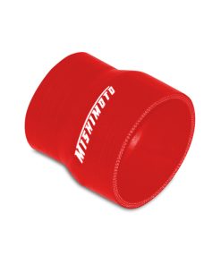 Alternative view of Mishimoto 2.25 to 2.5 Inch Red Transition Coupler