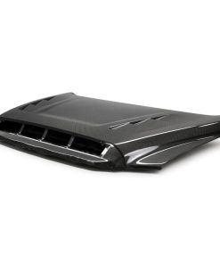 Alternative view of Seibon 14-20 Toyota Tundra TS-Style Carbon Fiber Hood