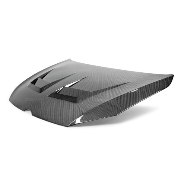 Alternative view of Seibon 15-20 Volkswagen Golf MK7 DV-Style Carbon Fiber Hood