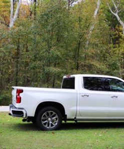 Alternative view of Corsa 2019+ Chevy Silverado 5.3L Crew Cab Short Bed Sport Cat-Back Dual Rear Exit w/ Polished Tips