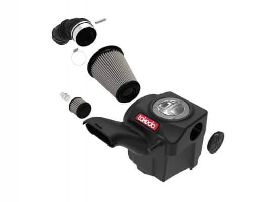 Alternative view of aFe Takeda Momentum Pro Dry S Cold Air Intake System 14-19 Ford Fiesta L4-1.6L