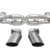 SOUL 10-12 Porsche 997.2 Turbo Sport X-Pipe Exhaust - GT2 Style Brushed Finish Tips