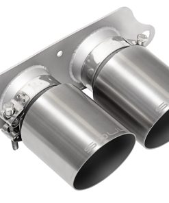SOUL 14-19 Porsche 991.2 GT3 / GT3 RS Bolt-On Exhaust Tips - 4in Slash Cut Brushed Finish Tips