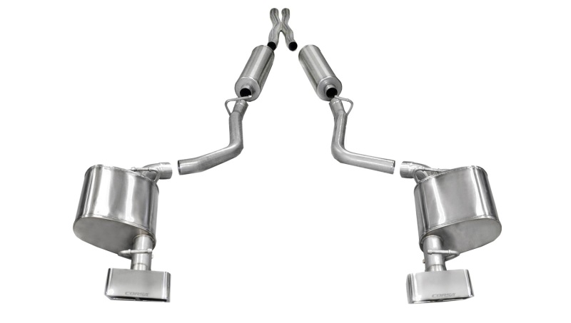 Corsa 11-13 Dodge Challenger R/T 5.7L V8 Polished Xtreme Cat-Back Exhaust - Image 2