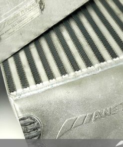 Alternative view of AWE Tuning 997TT/GT2 Performance Intercoolers - Black Hoses