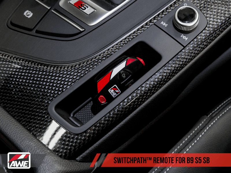 AWE Tuning Audi B9 S5 Sportback SwitchPath Exhaust - Non-Resonated (Black 102mm Tips) - Image 9