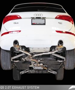 AWE Tuning Audi 8R Q5 2.0T Touring Edition Exhaust - Diamond Black Tips