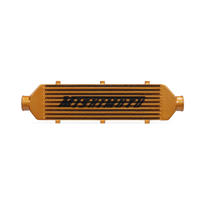 Mishimoto Universal Gold Z Line Intercooler Overall Size: 28x8x3 Core Size: 21x6x2.5 Inlet / Outlet - Image 11