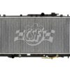 CSF 00-05 Mitsubishi Eclipse 2.4L OEM Plastic Radiator
