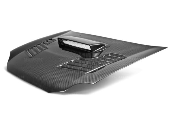Alternative view of Seibon 02-03 Subaru WRX CWII Carbon Fiber Hood