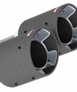 Alternative view of Borla 21-22 Chevrolet Tahoe 5.3L V8 2/4WD 4DR 3in/2.75in Touring Cat-Back Exhaust -Carbon Fiber Tips