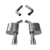 Corsa 15-19 Dodge Charger 6.4L/17-19 Dodge Charger 5.7L Polished Sport AxleBack Exhaust w/4.5in Tips