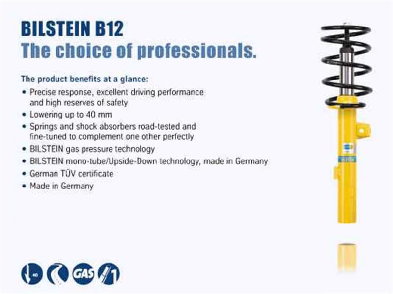 Bilstein B12 Audi Q5 (8R) K 2 PK Suspension Kit - Image 3