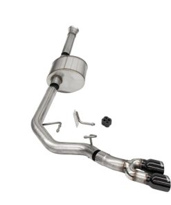 Corsa 2021-2022 Ford F-150 SuperCab/6.5in Bed 5.0L V8 Xtreme Cat-Back Front of Tire Exit-Black PVD