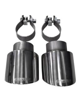 Corsa 10-14 Volkswagen R Mk6 Polished Two 4.0in Polished Pro-Series Tips