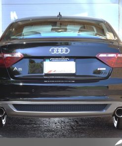 Alternative view of AWE Tuning Audi B8 A5 3.2L Track Edition Exhaust System - Dual 3.5in Polished Silver Tips