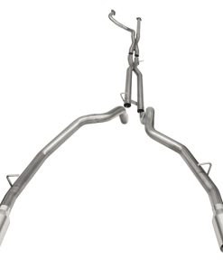 Alternative view of Corsa 21-22 Dodge Ram TRX Crew Cab Baja Catback Exhaust Dual Rear Satin Tip