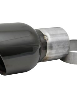 Corsa Single Universal 3.0in Inlet / 4.5in Outlet Black PVD Pro-Series Tip Kit