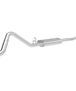 Alternative view of afe Apollo GT Series 2019 GM Silverado/Sierra 1500 4.3L/5.3L 409 SS CatBack Exhaust System w/Blk Tip