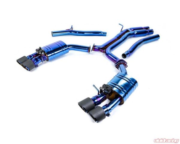 Alternative view of VR Performance Audi S4/S5 B9 Titanium Valvetronic Exhaust System