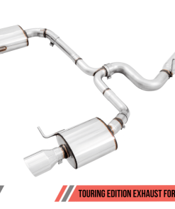AWE Tuning VW MK7 Golf Alltrack/Sportwagen 4Motion Touring Edition Exhaust - Polished Silver Tips