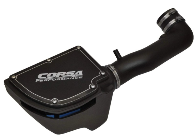 Corsa 12-18 Jeep Wrangler JK 3.6L V6 Closed Box Air Intake w/ DryTech 3D Dry Filter - Image 4