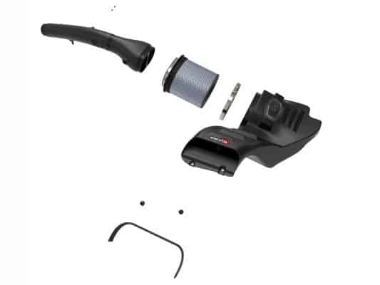 Alternative view of aFe Momentum HD PRO 10R Cold Air Intake System 18-19 Ford F-150V6-3.0L (td)