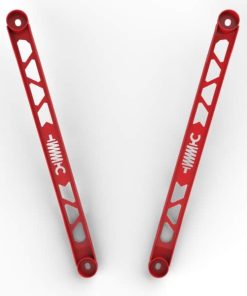 Alternative view of aFe CONTROL 304 Stainless Steel Front Suspension Strut Brace Red - Toyota GR Supra (A90) 20-21