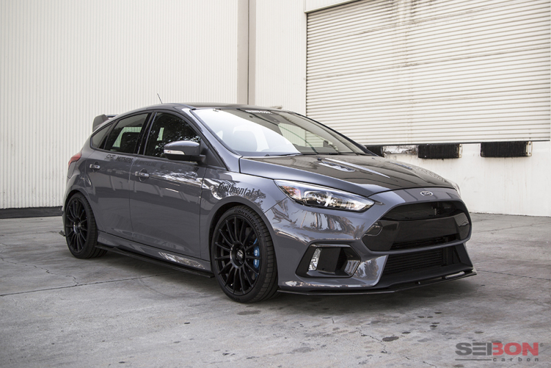 Seibon 2015-2016 Ford Focus RS Carbon Fiber Hood - Image 5