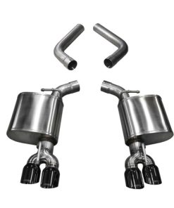 Corsa 15-19 Dodge Challenger 6.4L/17-19 Challenger 5.7L Black Sport Axle-Back Exhaust w/3.5in Tips
