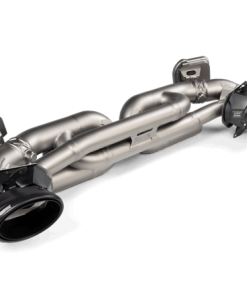 Akrapovic 20-21 Porsche 911 Turbo/Turbo S (992) Tail Pipe Set (Titanium) - Black