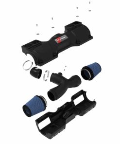 Alternative view of aFe Magnum Force Stage-2Si Cold Air Intake System w/ Pro 5R Media 09-12 Porsche 911 Carrera(997)