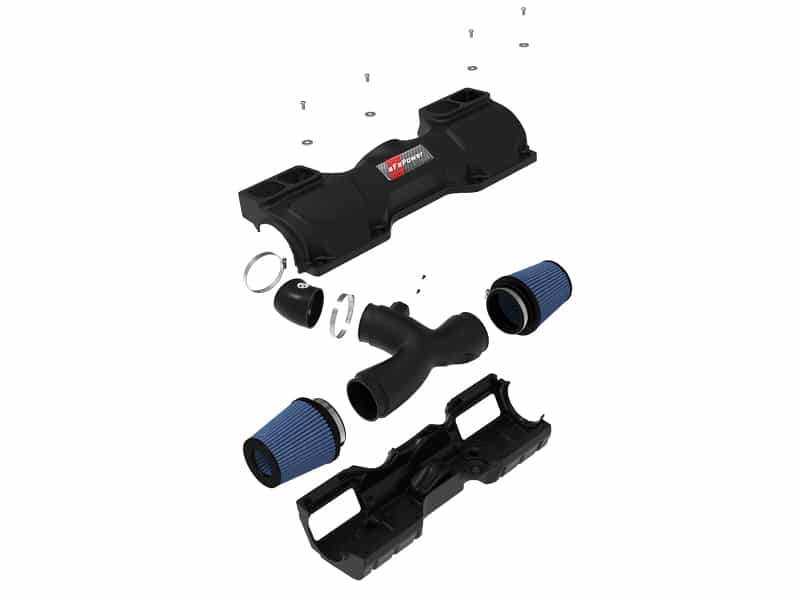 aFe Magnum Force Stage-2Si Cold Air Intake System w/ Pro 5R Media 09-12 Porsche 911 Carrera(997) - Image 2