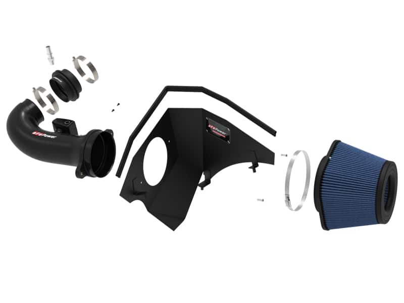 aFe Track Series Carbon Fiber Pro 5R AIS - 16-19 Chevrolet Camaro SS V8-6.2L - Image 8