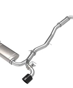 aFe POWER Takeda 2021 Toyota Supra 2.0L (t) 2.5in-3in 304 SS CB Exhaust w/ Black Tips