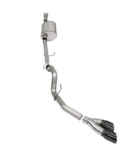 Corsa 2021-2022 Ford F-150 SuperCab/6.5in Bed 5.0L V8 Sport Cat-Back Single Side Exit-Black PVD