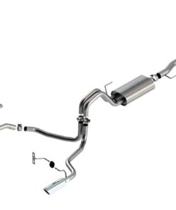 Borla F-150 2021 3.3L CC SB EC STB XL/XLT/Lariat/KR/Plnm/LTD 3/2.25 SRE Cat-Back S-Type Chrome Tips
