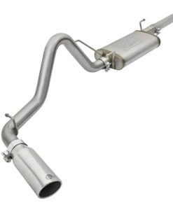 aFe MACH Force XP Cat-Back Stainless Steel Exhaust Syst w/Polished Tip Toyota Tacoma 05-12 L4-2.7L