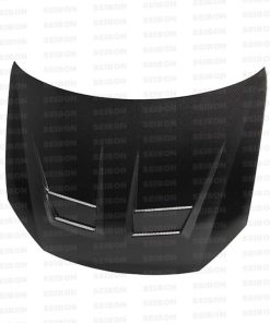 Seibon 10-11 VW Golf GTI 5K/MK6 DV Carbon Fiber Hood w/ Shaved Emblem