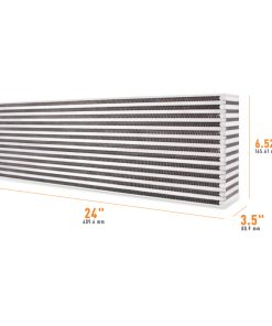 Mishimoto Universal Air-to-Air Intercooler Core - 24in / 6.52in / 3.5in