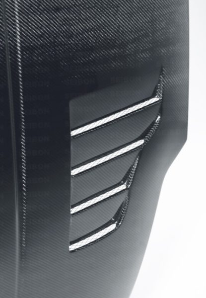 Alternative view of Seibon 02-06 Nissan 350Z VT Carbon Fiber Hood