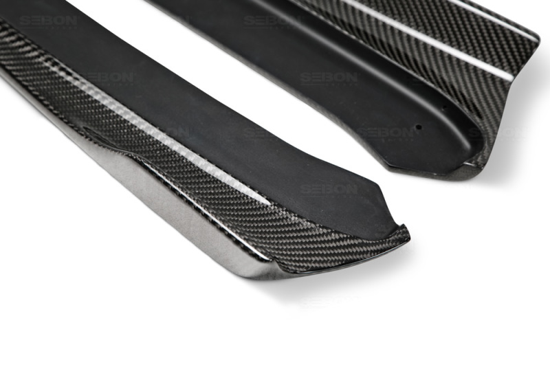 Seibon 15+ Subaru WRX/STI MB-Style Carbon Fiber Rear Lip - Image 3
