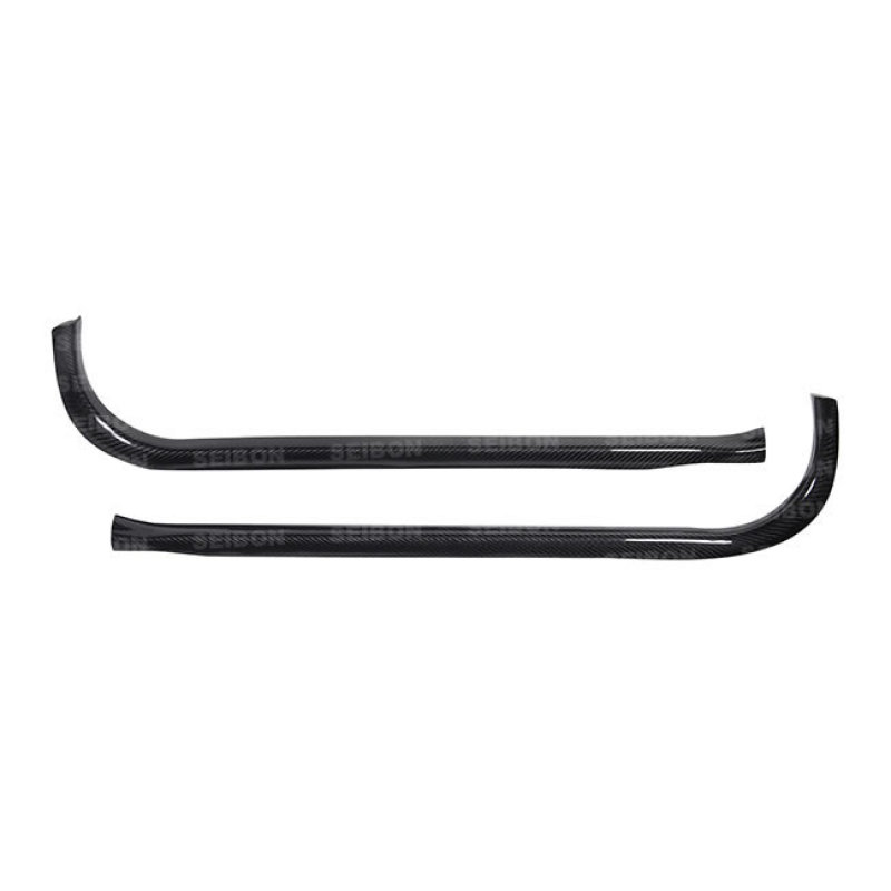 Seibon 09-10 Nissan GTR R35 OEM Style Carbon Fiber Door Sills Trim (Pair) - Image 5