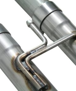 Alternative view of aFe MACHForce XP Exhaust Cat-Back 2.5/3in SS-409 w/ Polished Tip 04-12 Nissan Titan V8 5.6L