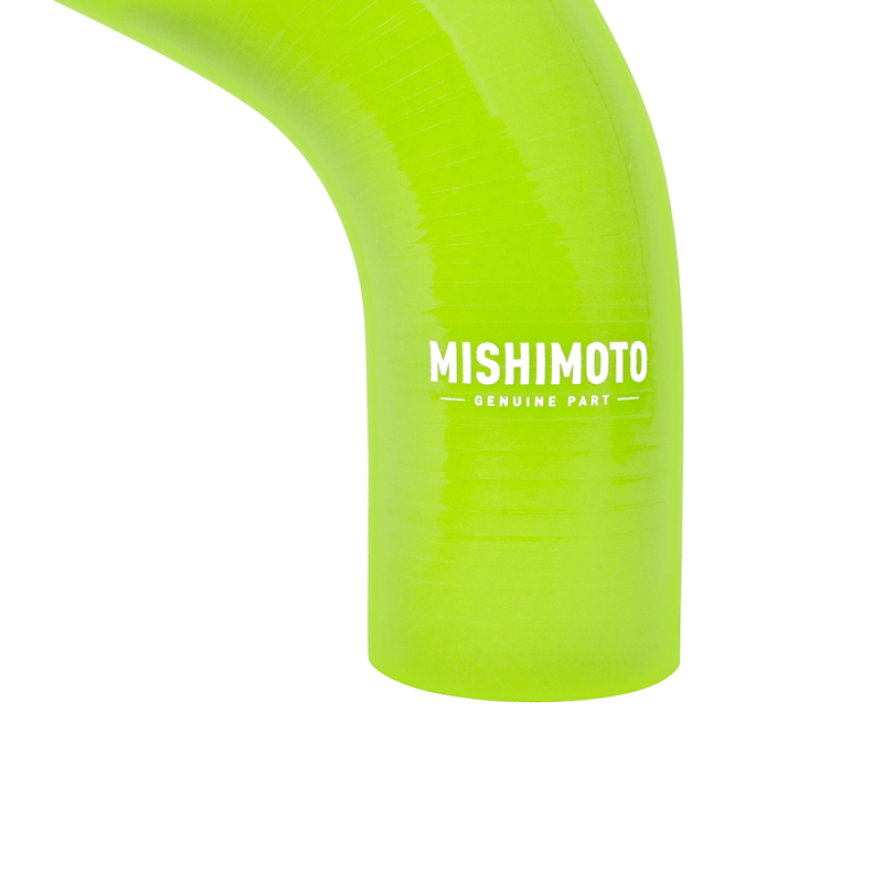 Mishimoto 2015+ Subaru WRX Silicone Radiator Coolant Hose Kit - Neon Yellow - Image 8