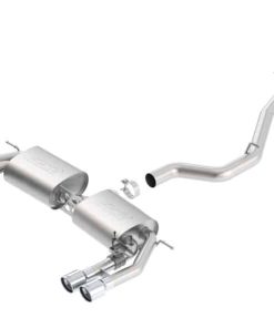 Borla 13-15 Audi S3 S-Type Dual Round Rolled Catback Exhaust