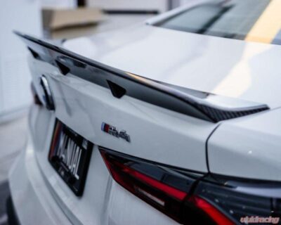 Alternative view of VR Aero BMW M4 G82 Carbon Fiber Rear Trunk Spoiler