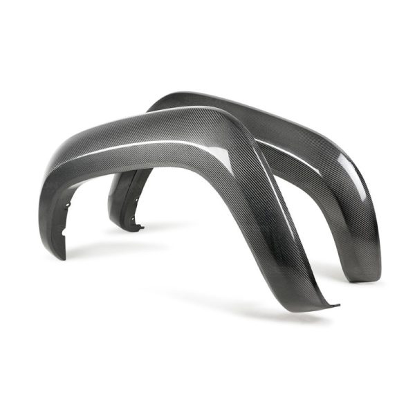 Alternative view of Seibon 16-20 Toyota Tacoma Carbon Fiber Front Fender Flares (Pair)